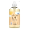 SheaMoisture, детский увлажняющий гель для тела и шампунь, овсяное молоко и рисовая вода, 384 мл (13  жидк. унций)