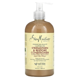 SheaMoisture, ямайское чёрное касторовое масло, укрепляющий и восстанавливающий кондиционер, 384 мл (13 жидк. унций)