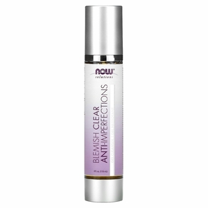 NOW Foods, Solutions, Blemish Clear, очищающий гель, очищение, 4 жидких унции (118 мл)