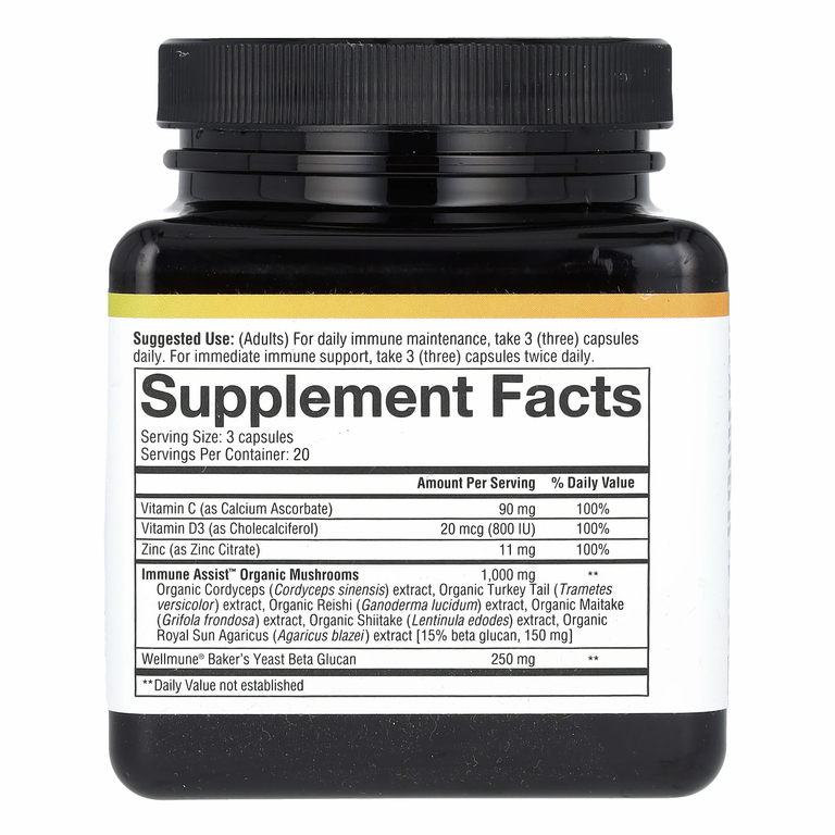 Youtheory, Immune + Daily Wellness, 60 вегетарианских капсул