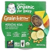 Gerber, Organic for Baby, Grain & Grow, Morning Bowl, для детей от 10 месяцев, овес, красная киноа и фарро с тропическими фруктами, 128 г (4,5 унции) (Товар снят с продажи) 