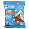 Gerber, Snacks for Baby, Grain & Grow, Puffs to Go, для детей от 8 месяцев, со вкусом клубники и яблока, 12 пакетиков снеков по 14 г (0,5 унции)