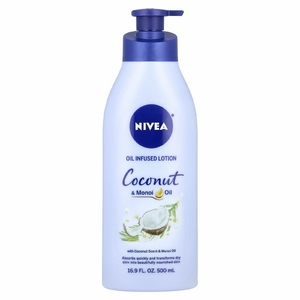 Nivea, Масляный лосьон, кокосовое масло и масло монои, 500 мл (16,9 жидк. унц.)