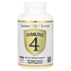 California Gold Nutrition, Immune 4, средство для укрепления иммунитета, 180 растительных капсул