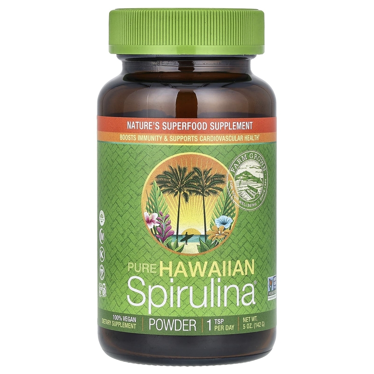 Nutrex Hawaii, Pure Hawaiian Spirulina, порошок, 142 г (5 унций)