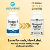 California Gold Nutrition, рыбий жир с омега-3, 120 капсул из рыбьего желатина (1250 мг в 1 капсуле)