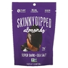 SkinnyDipped, миндаль в глазури, горький шоколад с морской солью, 99 г (3,5 унции)