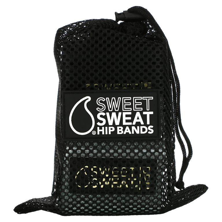 Sports Research, Набедренные повязки Sweet Sweat, серые, 3 ремешка