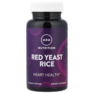 MRM Nutrition, Красный дрожжевой рис, 60 веганских капсул (600 мг в 1 капсуле)