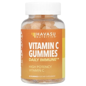 Havasu Nutrition, Жевательные таблетки с витамином C, Daily Immune +, апельсин, 60 жевательных таблеток