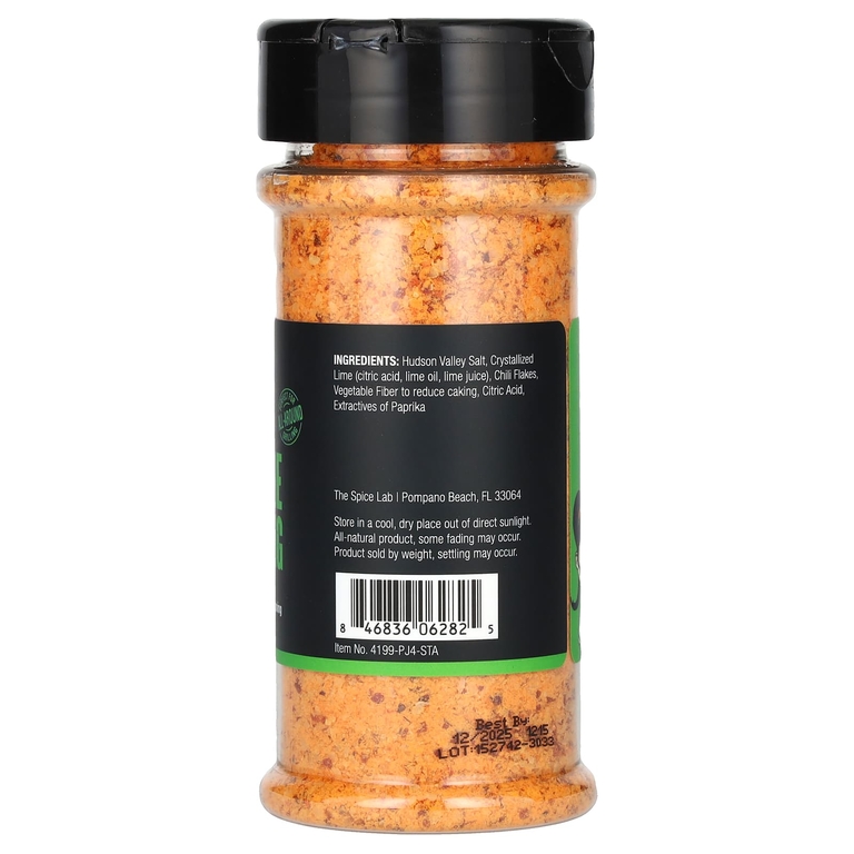 The Spice Lab, приправа чили и лайм, 156 г (5,5 унции)