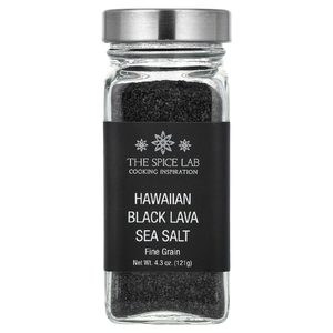 The Spice Lab, Гавайская морская соль из черной лавы, мелкое зерно, 121 г (4,3 унции)