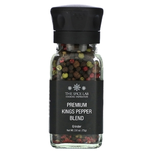The Spice Lab, Premium Kings Pepper, измельчитель, 73 г (2,6 унции)