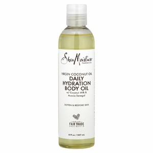 SheaMoisture, 100% кокосовое масло первого отжима, масло для тела для ежедневного увлажнения, 8 жидких унций (237 мл)