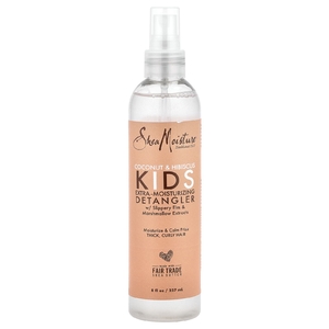 SheaMoisture, Средство для облегчения расчесывания детских волос, кокос и китайская роза, 237 мл (8 жидк. унций)