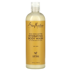 SheaMoisture, необработанное масло ши, увлажняющий гель для душа, 384 мл (13 жидк. унций)