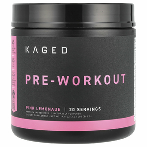 Kaged, Перед тренировкой, розовый лимонад, 560 г (1,23 фунта)