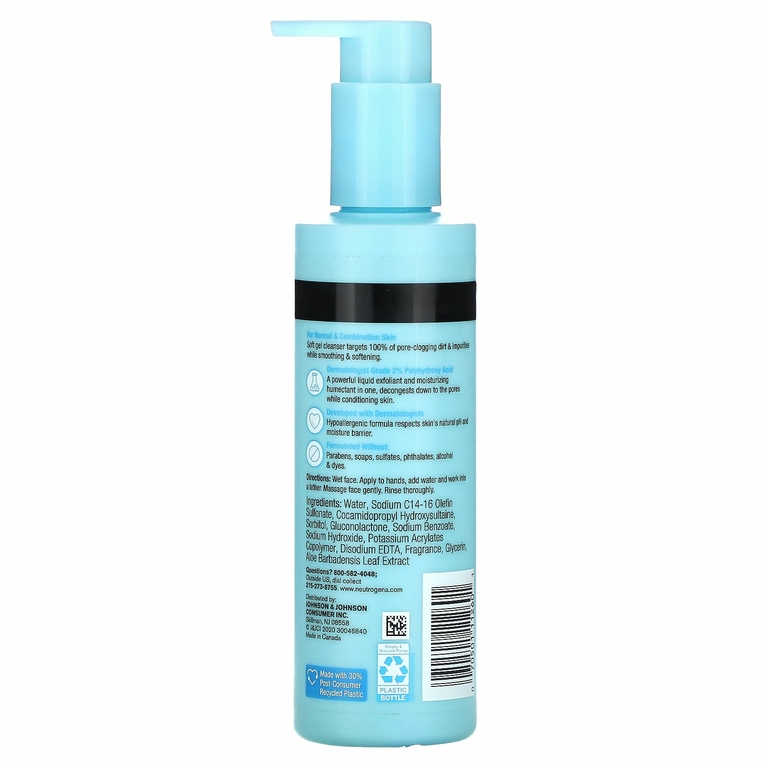 Neutrogena, Skin Balancing, очищающий гель, 186 мл (6,3 жидк. унции) (Товар снят с продажи) 