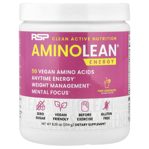 RSP Nutrition, AminoLean®, Energy, со вкусом розового лимонада, 234 г (8,25 унции)