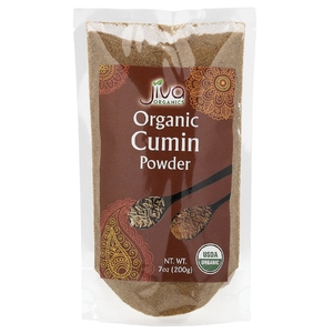 Jiva Organics, органическая молотая зира, 200 г