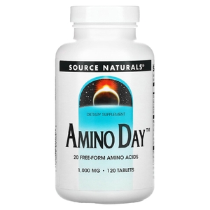 Source Naturals, Amino Day, 1 000 мг, 120 таблеток
