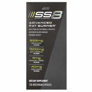 JYM Supplement Science, SS8 Advanced Fat Burner, улучшенный сжигатель жира, 120 вегетарианских капсул