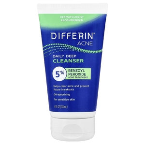Differin, Средство для ежедневного глубокого очищения, для чувствительной кожи, 118 мл (4 жидк. унции)