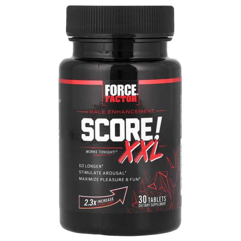 Force Factor, Score! XXL, средство для мужского здоровья, 30 таблеток