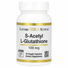 California Gold Nutrition, S-ацетил-L-глутатион, 100 мг, 30 растительных капсул