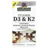 Nature's Answer, витамины D3 и K2, 25 мкг (1000 МЕ) и 120 мкг, 0,5 мл (120 жидк. унций)