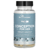 Eu Natural, Conception for Her, мультивитамины для поддержки женской фертильности, 60 вегетарианских капсул