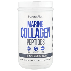 NaturesPlus, пептиды морского коллагена, 244 г (0,54 фунта)