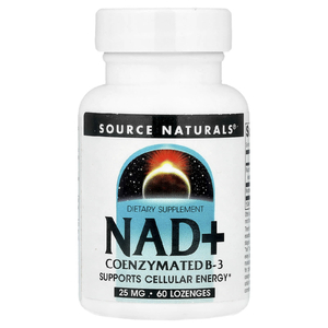 Source Naturals, никотинамидадениндинуклеотид (витамин B3), 60 пастилок
