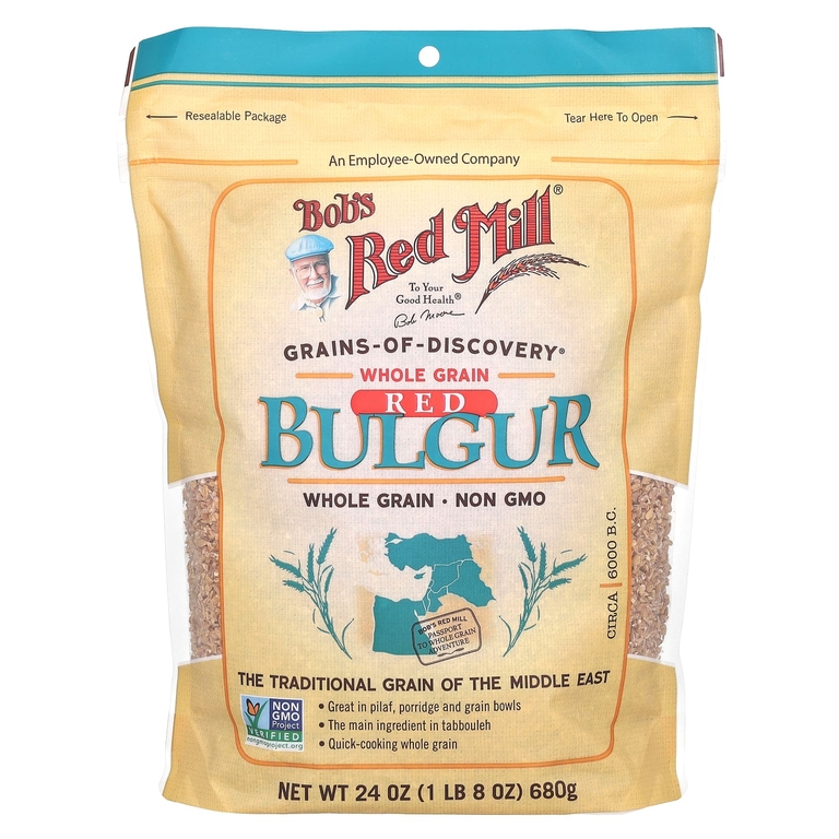 Bob's Red Mill, Красный булгур, цельнозерновые, 680 г (24 унции)