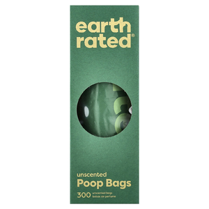 Earth Rated, Пакеты для отходов для собак, без запаха, 300 пакетов