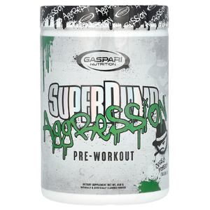 Gaspari Nutrition, SuperPump Aggression Pre-Workout, итальянский лед из джерси, 450 г