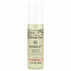 The Honest Company, Масло для тела с эффектом сияния, без запаха, 124 мл (4,2 жидк. Унции)