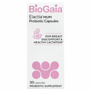 BioGaia, Elactia® Mum, 90 мг, 30 капсул