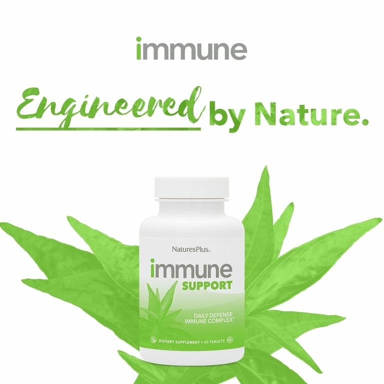 NaturesPlus, Immune Support, Daily Defense Immune Complex, 60 Tablets