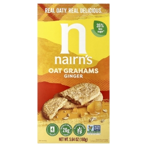 Nairn's, Oat Grahams, без глютена, стебель имбиря, 160 г (5,64 унции) (Товар снят с продажи) 