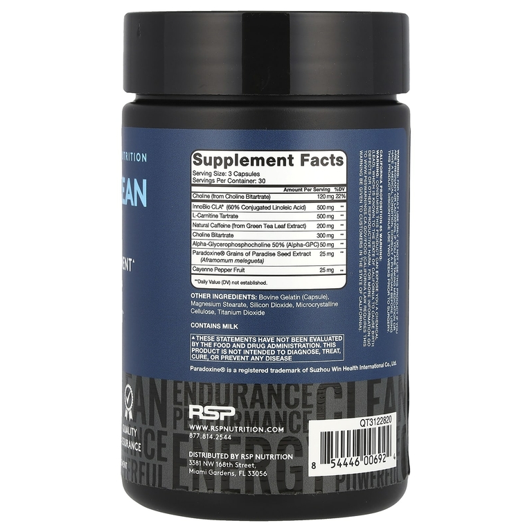 RSP Nutrition, Quadralean Thermo, 90 капсул