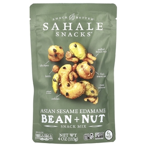 Sahale Snacks, Snack Mix, азиатский кунжут и бобы эдамаме с орехами, 113 г (4 унции) (Товар снят с продажи) 