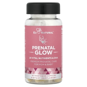 Eu Natural, Prenatal Glow, 60 вегетарианских капсул