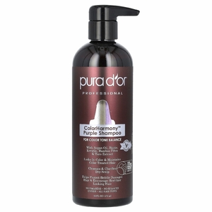 Pura D'or, ColorHarmony Purple, шампунь для профессионального использования, 473 мл (16 жидк. унций)