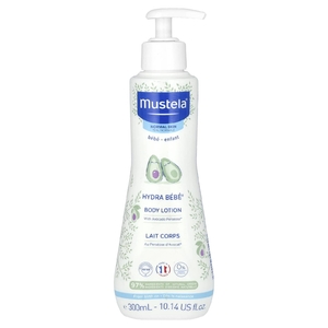 Mustela, Baby, увлажняющий лосьон для тела с авокадо, 300 мл (10,14 жидк. унции)