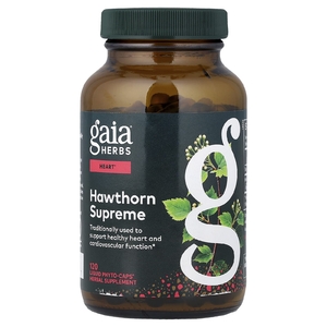 Gaia Herbs, Hawthorn Supreme, 120 капсул Liquid Phyto-Caps (500 мг в 1 капсуле)