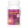 Natural Factors, B12 Метилкобаламин, Вишня, 10 000 мкг, 30 жевательных таблеток