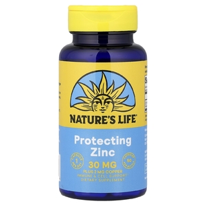 Nature's Life, защитный цинк, 50 капсул
