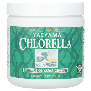 Source Naturals, водоросль хлорелла Yaeyama Chlorella®, 226,8 г (8 унций)