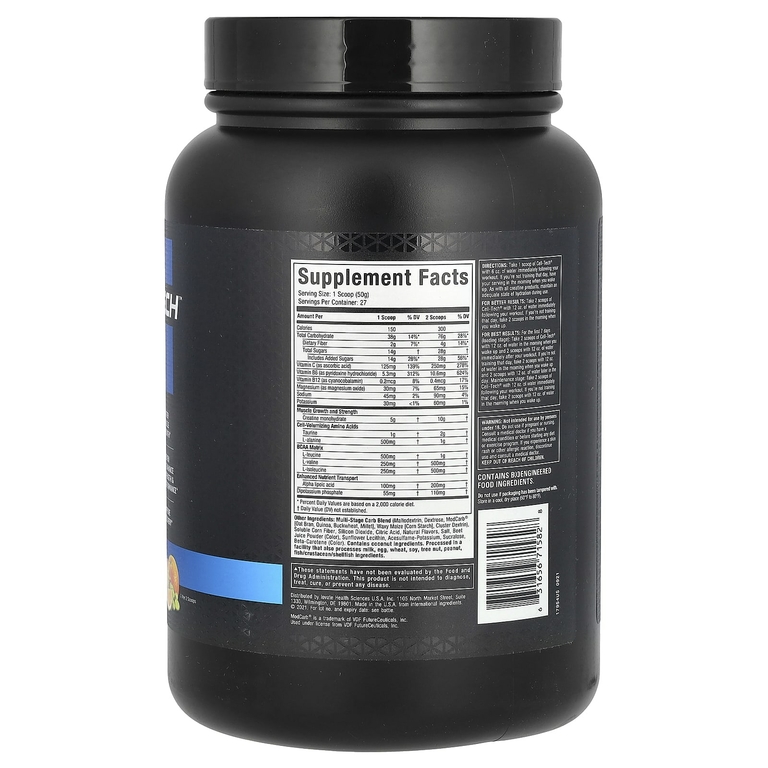 MuscleTech, Cell Tech, креатин, пунш из тропических цитрусов, 1,36 кг (3 фунта)